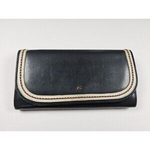 Kitamura Leather Accordion Full Size Snap Wallet